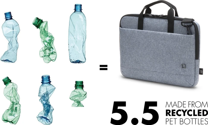 Dicota Laptoptasche Slim Eco MOTION 12-13.3", Denim Blue