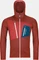 Ortovox Fleece Grid Hoody Funktionsjacke clay orange (Herren) Vorschaubild