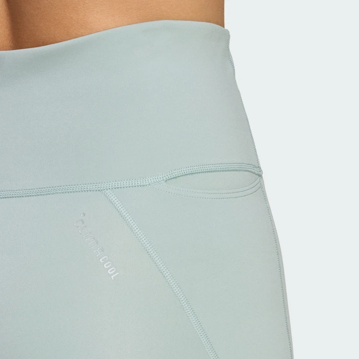 adidas Adi365 Run Essentials Tigths Laufhose lang wonder sage (Damen)