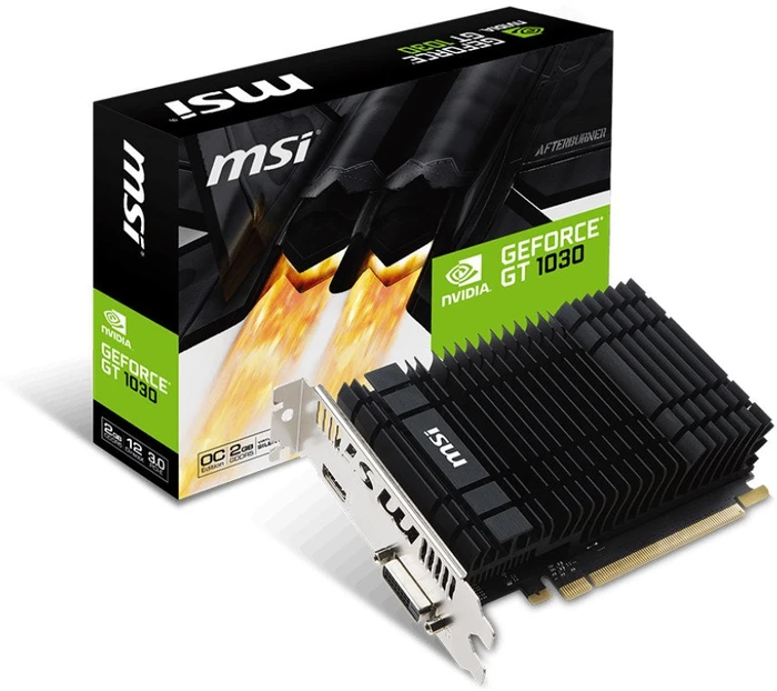 MSI GeForce GT 1030 2GH OC, 2GB GDDR5, DVI, HDMI