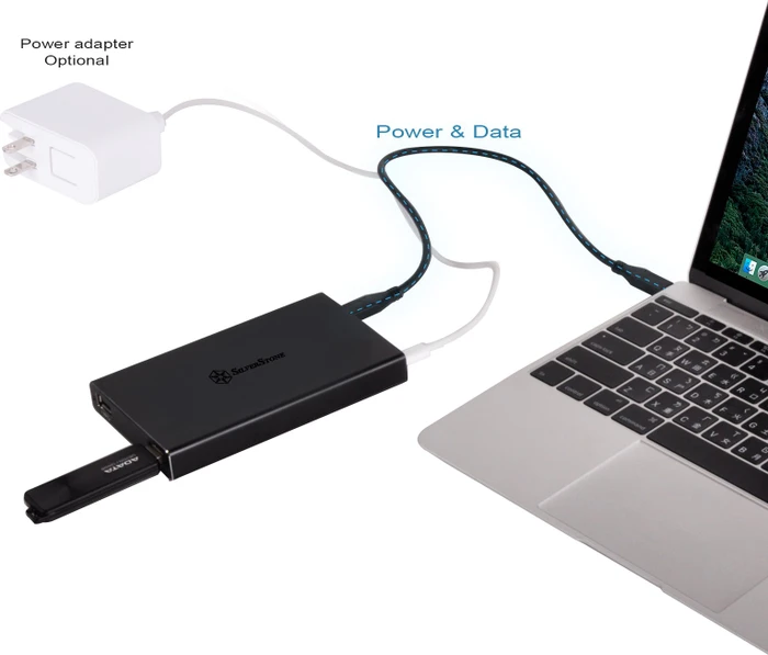 SilverStone TS15, USB-C 3.0