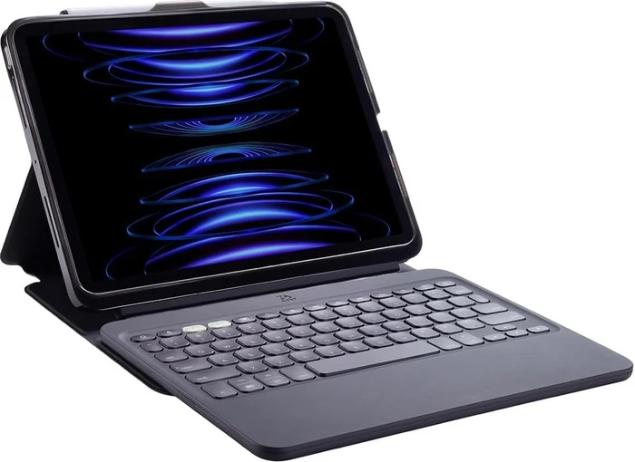 ZAGG Pro Keys 2 für iPad Air 11" (M4/M3/M2), grau/schwarz, DE