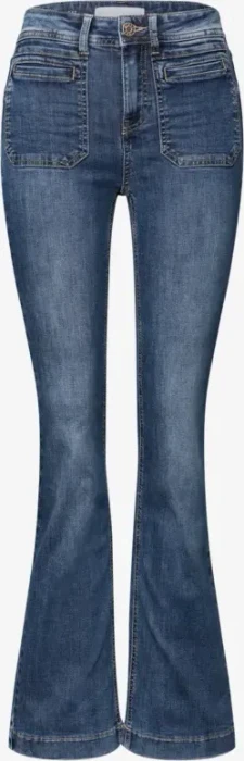 Street One Bootcut Jeans medium blue wash (Damen)