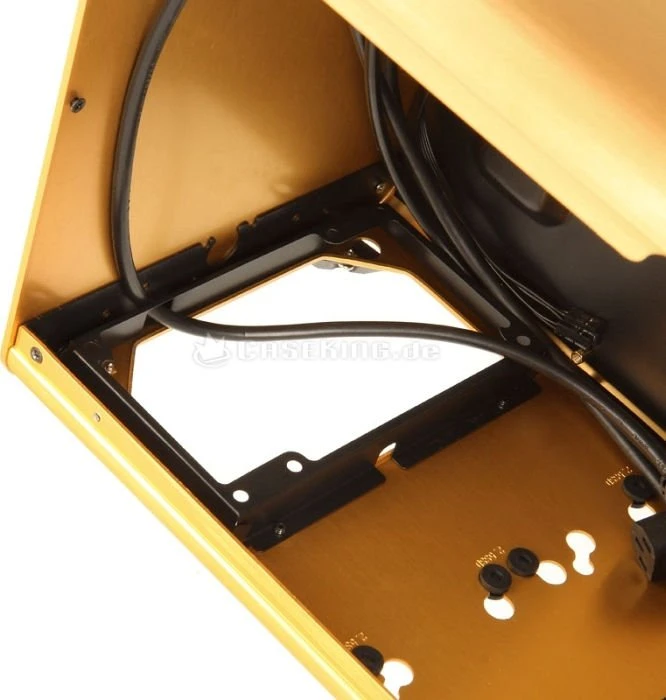 Raijintek Metis gold, Acrylfenster, Mini-ITX