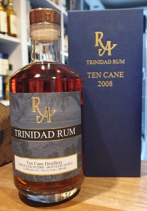 Rum Artesanal Trinidad Rum Ten Cane 2008 500ml