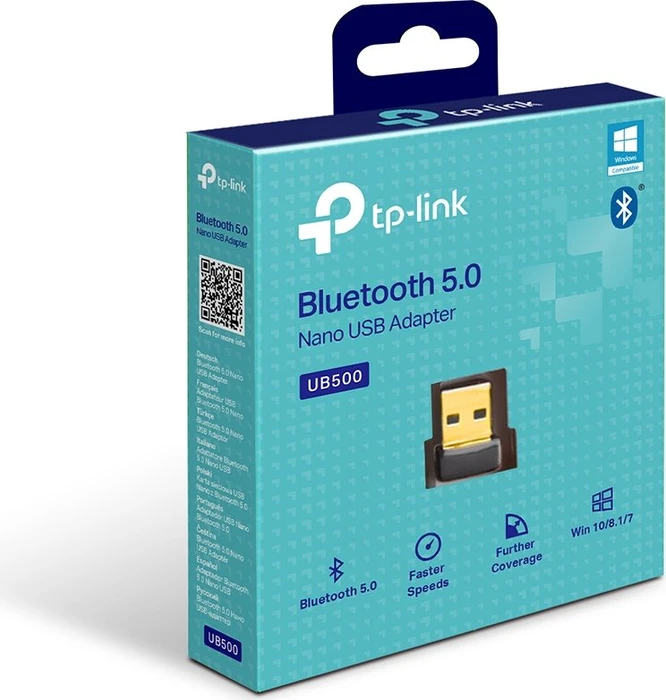 TP-Link UB500 Nano V1, Bluetooth 5.0, USB-A 2.0 [Stecker]