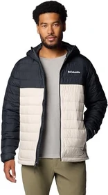 Columbia Powder Lite II Hooded Insulated Jacke dark stone/black (Herren)