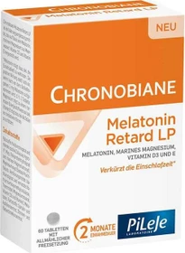Pileje Chronobiane Melatonin 1mg Retard LP Tabletten, 60 Stück