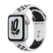 Apple Watch Nike SE (GPS + Cellular) 40mm silber mit Sportarmband Pure Platinum/schwarz Vorschaubild