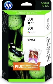 HP Druckkopf mit Tinte 301 Combo Content Pack