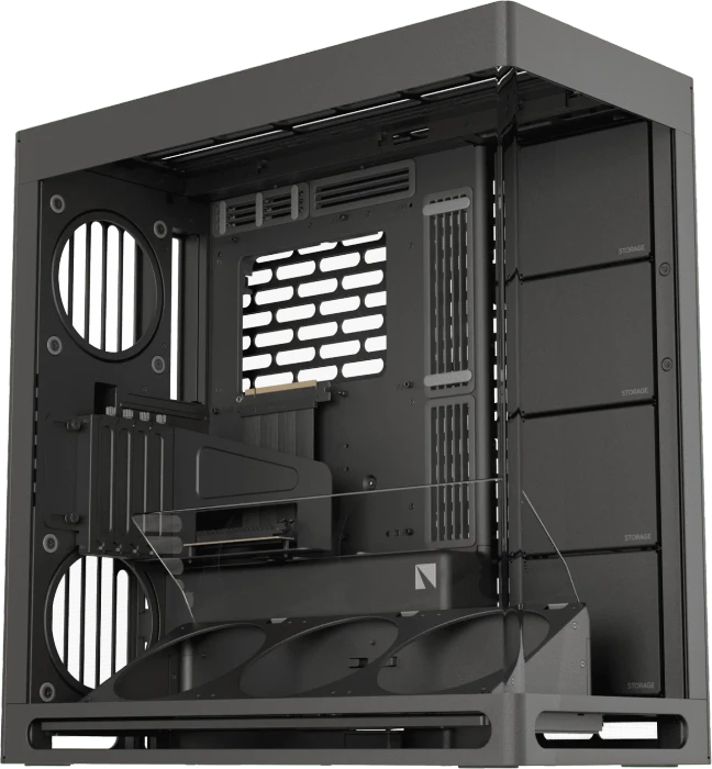 HAVN HS 420 VGPU Black, Glasfenster