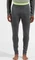 Odlo Natural Performance Wool 150 Base Layer Hose lang dark grey melange/sharp green (Herren) Vorschaubild
