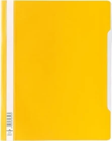 Durable Sichthefter opak, A4+, gelb/transparent, 50er-Pack