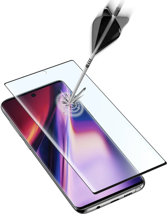 Cellularline Second Glass 3D für Samsung Galaxy Note 10 Pro schwarz