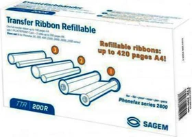 Sagem TTR-200 Thermotransferrolle, 3 Rollen