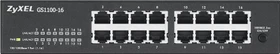 Zyxel GS1100 Desktop Gigabit Switch, 16x RJ-45 (GS1100-16-EU0101F)