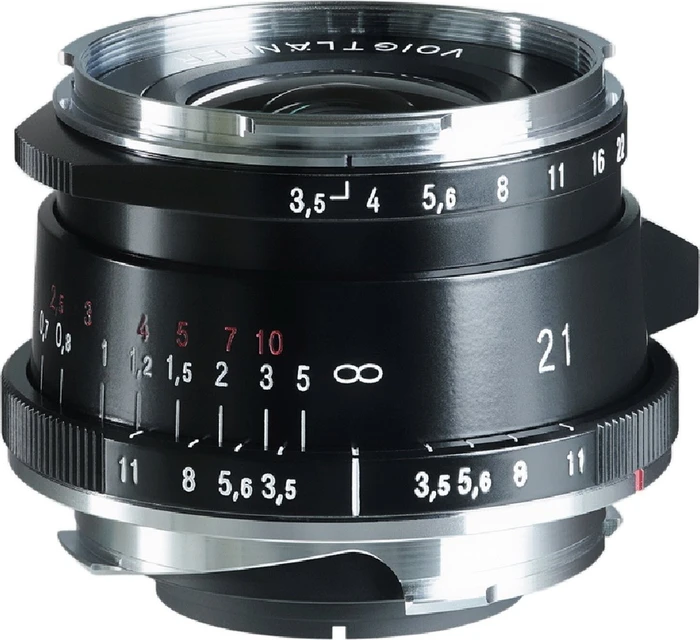 Voigtländer Color Skopar VM 21mm 3.5 II für Leica M schwarz