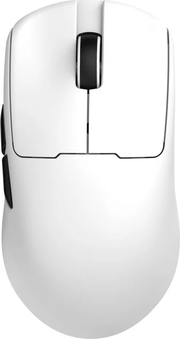 Ajazz AJ159 V2 Wireless Gaming Mouse mit Akku-Ladestation, weiß, USB/Bluetooth