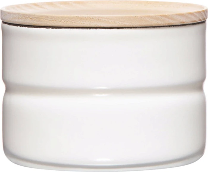 Riess Vorratsdose mit Eschenholzdeckel 270ml white
