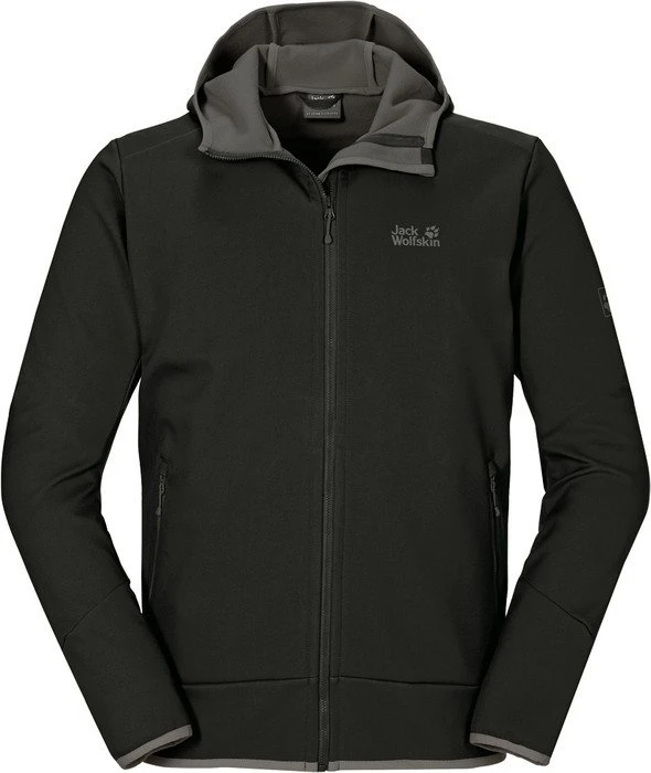 Jack Wolfskin Glacier Valley II Funktionsjacke schwarz (Herren)