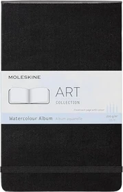 Moleskine Art Collection Aquarellbuch Large, A5, Hardcover, 72 Blatt