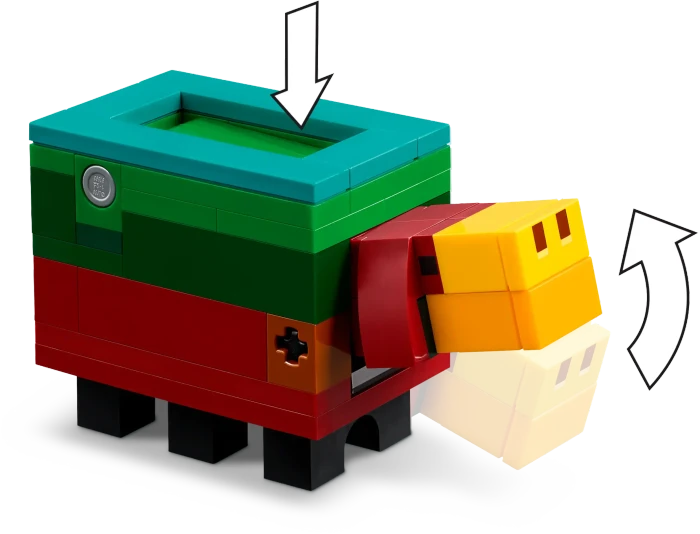 LEGO Minecraft - Der Kirschblütengarten