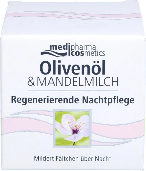 Dr. Theiss medipharma cosmetics Olivenöl & Mandelmilch Regenerierende Nachtpflege, 50ml