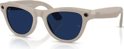 Ray-Ban RW4014 Meta Skyler Gen2 shiny chalky grey/clear-sapphire transitions