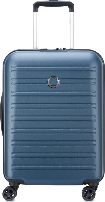 Delsey Segur 2.0 4-Rollen Trolley slim line 55cm blau