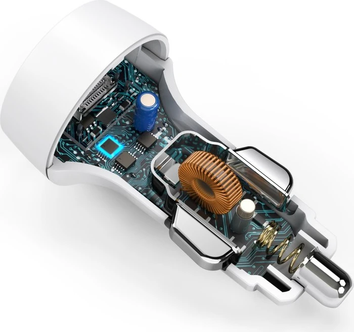 Hama Kfz-Ladeset Lightning Power Delivery 20W weiß