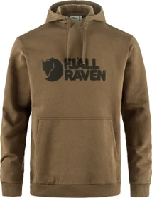Fjällräven Logo Hoodie wood brown (Herren)