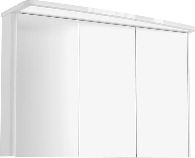 Lanzet Classico LED-Lichtspiegelschrank 104.8x70.2cm, weiß