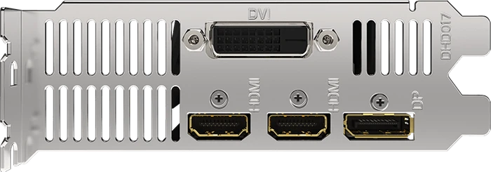 GIGABYTE GeForce GTX 1650 D6 Low Profile 4G, 4GB GDDR6, DVI, 2x HDMI, DP