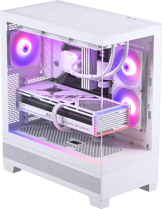 Phanteks XT View Matte White, weiß, Glasfenster