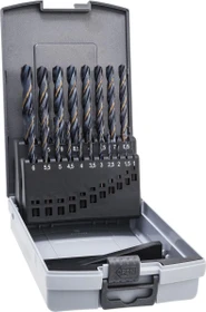 Alpen Sprint Master TP 19 HSS DIN338 Metallbohrer-Sortiment inkl. Werkzeugbox, 19-tlg.