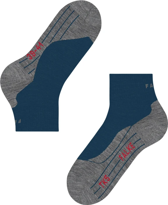 Falke TK5 Short Wandersocken blue pond (Herren)