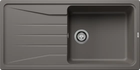 Blanco Sona XL 6S Einbau Becken reversibel mit Ablauffernbedienung vulkangrau