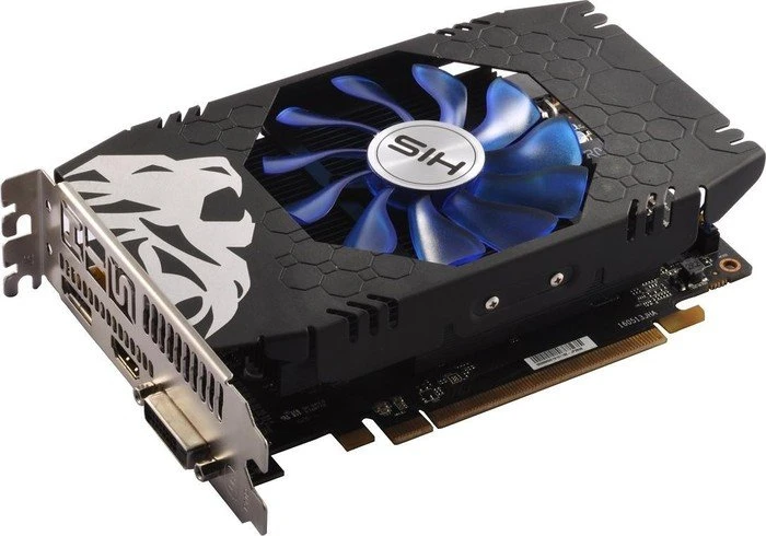 HIS Radeon RX 460 iCooler OC, 2GB GDDR5, DVI, HDMI, DP
