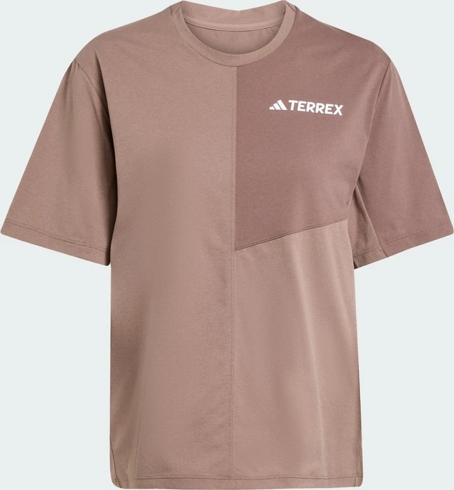adidas Terrex Multi Climacool Funktionsshirt kurzarm trace brown/earth strata (Damen)