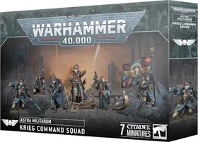 Games Workshop Warhammer 40.000 - Astra Militarum - Krieg Command Squad