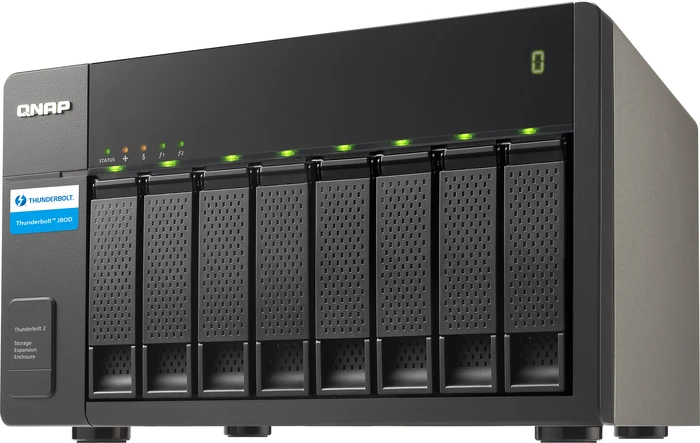 QNAP TX-800P, Thunderbolt 2 / Mini DisplayPort 1.2