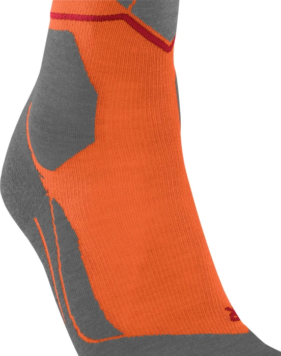 Falke SK4 Advanced Compression Light Skisocken flash orange (Herren)