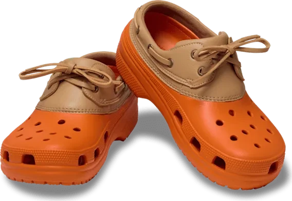 Crocs Classic Boat Shoe koi fish/tan