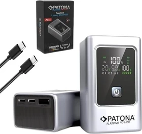 Patona Platinum Powerbank Luxury One PD35W 10000mAh grau