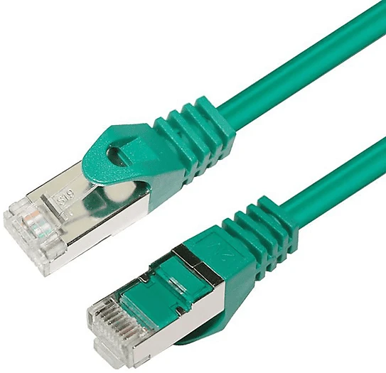 MicroConnect Patchkabel, Cat7/Cat6a, S/FTP, RJ-45/RJ-45, 1m, grün