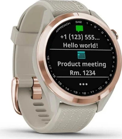 Garmin Approach S42 rose gold/light sand