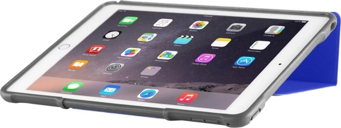 STM Dux blau/transparent, iPad Air 2
