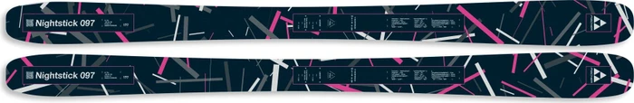 Fischer Nightstick 97 + Attack LYT 11 GW no Brake (inkl. Bindung) (Modell 2024/2025)