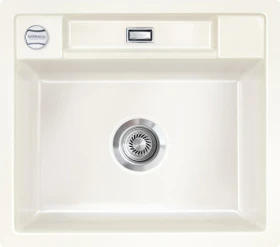 systemceram Bela 57 F Einbau Becken mittig mit Ablauffernbedienung magnolie