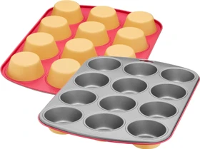WMF Kaiser Happy Colors 12er-Muffinbackform